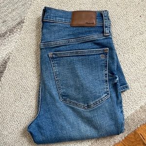MADEWELL 9” MID-RISE SKINNY CROP JEANS